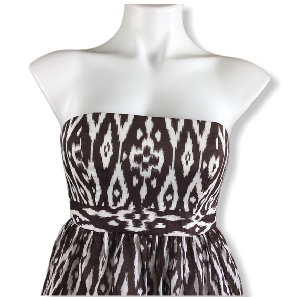 Milly New York Cotton Strapless Top Blouse - Picture 2 of 4